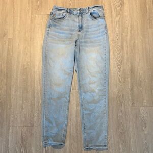 American Eagle Outfitters Stretch Curvy Mom Jeans 8 Long